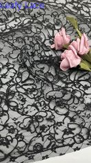 نسيج الشبكة التول نسيج العنق المطريز للملابس للعرض الأزياء