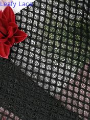 أسود الماس نمط 60 ياردة المستعبدين النسيج شبكة تول