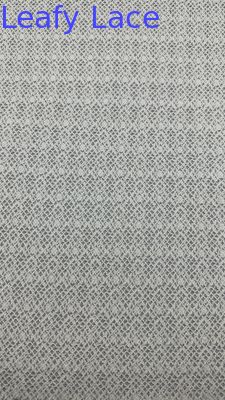 100% Plaid Cotton Hollow Up Lace Fabric For Artistic Elegant Romantic Wedding Fabric