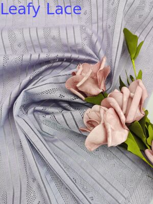 Embroidered Eyelet Fabric OEM Lace Fabric Manufacturer for Fashion Designers