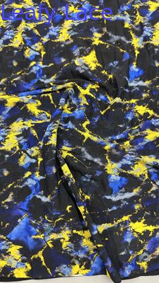 Decorative Floral Lace Fabric for Elegant Dresses Printed Lace Custom Lace Fabric Development for Fashion Collections