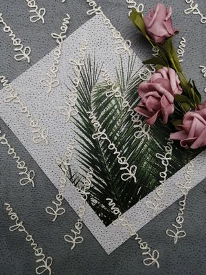 Glitter Foil Printed Fabric