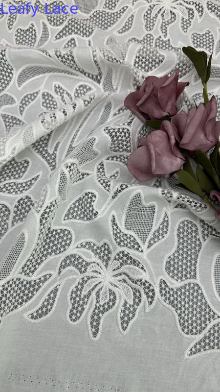 Luxary Embroidered Fabric High Quality New Collection Customized Breathe for Party Gowns Dresses