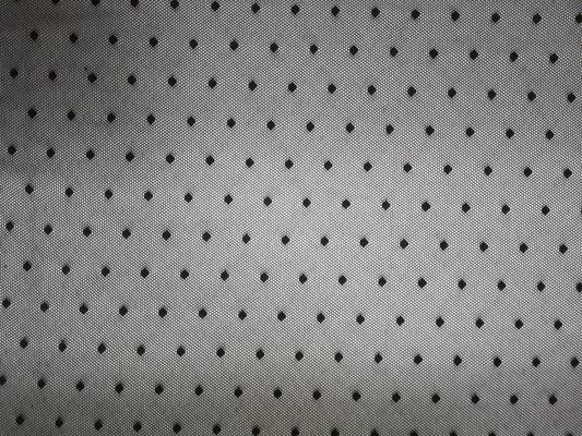 أسود البولكا نقطة مرنة شبكة لينة تمتد نسيج الدانتيل
