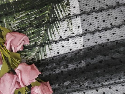 100 ياردة تول الدانتيل توافد التطريز شبكة النسيج