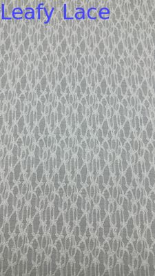 قماش دانتيل أبيض فاخر للغاية بتصميم مجوف لفستان زفاف العروس الأنيق