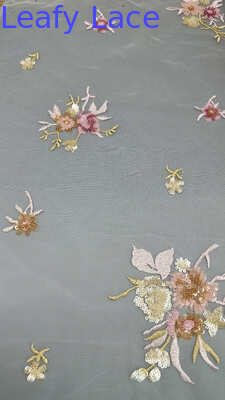 ملابس طلاء مطرزة ومصنوعة خصيصاً من البقع الفاخرة ذات الجودة العالية تصميم خاص للفستان للفساتين الزفافية